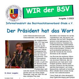 Erste Ausgabe „WIR“der BSV